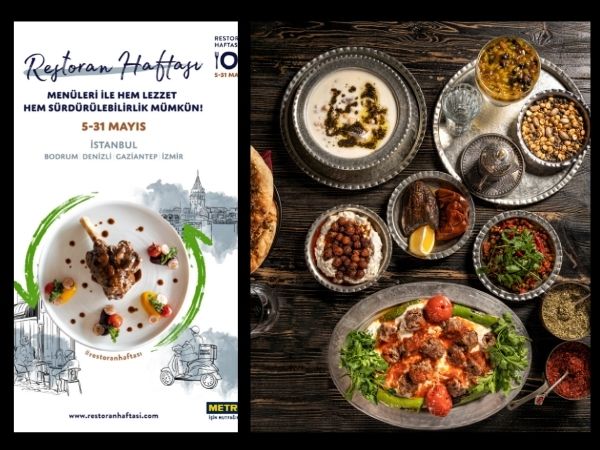 Türkiye’nin İlk Gastronomi Festivali  Restoran Haftası’nın 11’incisi 5 Mayıs’ta Başlıyor!