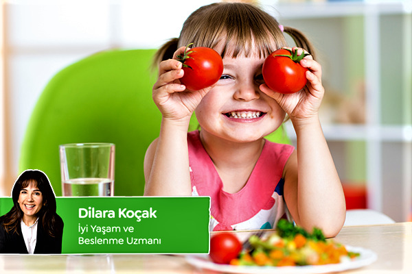 Dilara Koçak “Akıllı Çocuk Sofrası” kapsamında mevsiminde beslenmenin önemine dikkat çekti