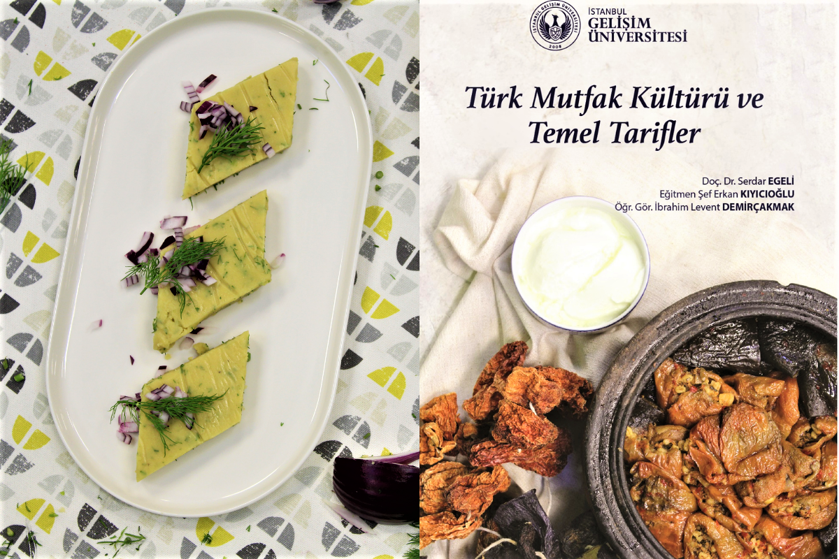 Gelişim Üniversitesinden Türk Mutfak Kültürü ve Temel Tarifler Kitabı..