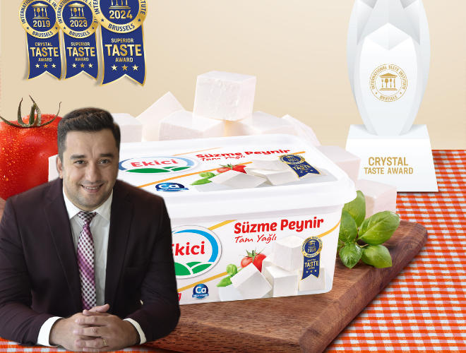 Ekici Süzme Peynir Uluslararası Tat ve Kalite Enstitüsü tarafından Beşinci Kez “Üç Yıldız” aldı